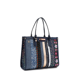 CARTERA DENIM PATCH (JS17047) - comprar online