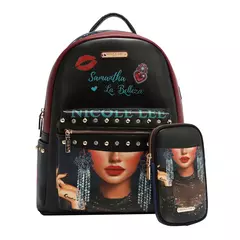 MOCHILA SAMANTHA LA BELLEZA (BP16698) - comprar online