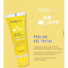 Peeling Gel Facial Esfoliante On Off - Ruby Rose - comprar online