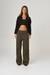 Wide Leg Craft Green - Las Elaskar | Indumentaria Femenina