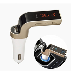 Sintonizador Adaptador Fm Auto Bluetooth Usb Manos Libres