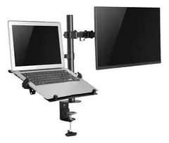 Soporte Doble Escritorio Monitor + Notebook 13 A 32 - comprar online