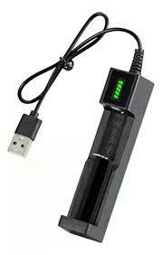 cargador pila universal bateria usb pantalla led recargable