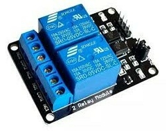 Modulo Relay 2 Canales 5v 10a Ardu Pic Robotica Rele Rasp