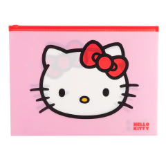 MOOVING SOBRE PLASTICO A4 HELLO KITTY ZIPLOC