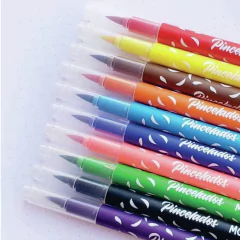 MARCADORES PUNTA PINCEL MOOVING PINCELADOS x 10 - comprar online