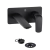 FV EPUYEN 0206/L2-NG Lavatorio monocomando de pared Negro