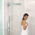 HANSGROHE Rainmaker Select 580 24001400 + 01800180 Ducha fija con brazo + toma de agua - CORTES
