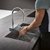 HANSGROHE Aquno Select M81 73831000 Mezclador monomando de cocina - tienda online