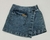 Short Pollera Jean Cargo