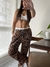 Pantalón de plush- print