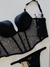 Conjunto corset- black - Alalá  Lingerie