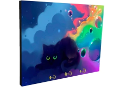 Portallaves de pared Gatos 12 - comprar online