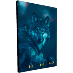 Portallaves de pared Lobos 128