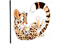 Portallaves de pared Leopardos 13 - comprar online
