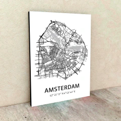 Mapa Ámsterdam 13 - MetaXroma
