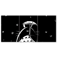 Tríptico simple Mi vecino Totoro 15