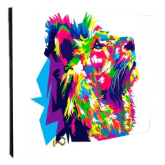 Portallaves de pared Leones 182
