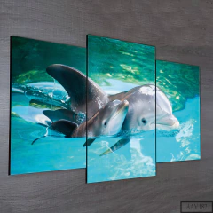 Tríptico escalonado Animales Varios 182 - comprar online