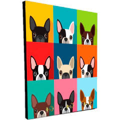Portallaves de pared Perros 300