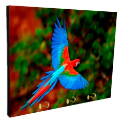 Portallaves de pared Pájaros 32