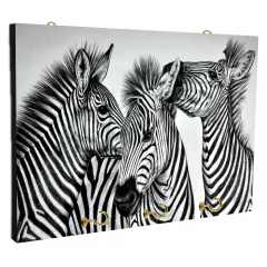Portallaves de pared Cebras 35