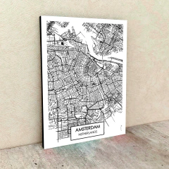 Mapa Ámsterdam 5 - MetaXroma