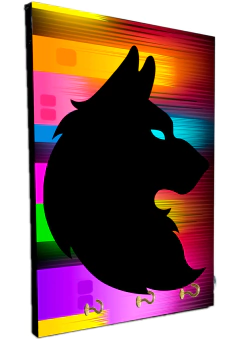 Portallaves de pared Lobos 64 - comprar online