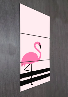 Tríptico simple Flamencos 75 en internet
