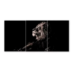 Tríptico simple Leones 87
