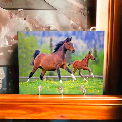 Portallaves de pared Caballos 96 - comprar online