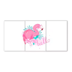 Tríptico simple Flamencos 99