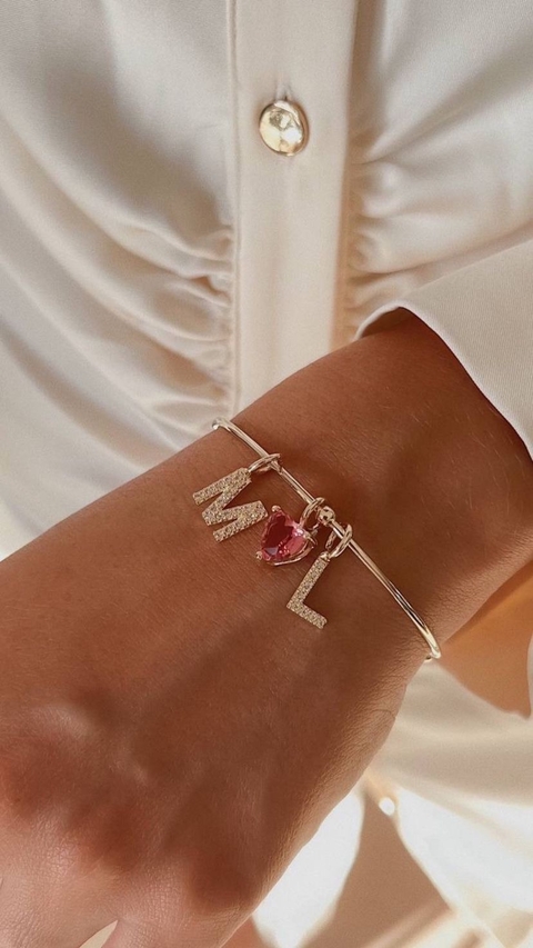 Pulseira iniciais Personalizada
