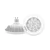 Lámpara AR111 LED PVC 15w blanca