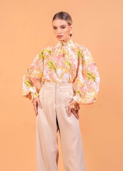 Camisa Gola Chiffon