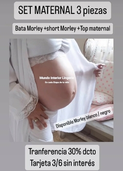 SET MATERNIDAD 3 PIEZAS . TRANF $59.000