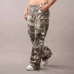 Jean Camo Mile Low Rise Cargo Abbey Stone RUSTY - comprar online