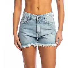 Short Jeans Mujer Rusty Frankie Frayed Light blue Rusty