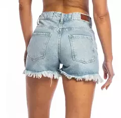 Short Jeans Mujer Rusty Frankie Frayed Light blue Rusty - comprar online