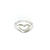 Anillo de corazon con cubic