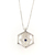 Cadena veneciana con manito con cubic y cadena extensible