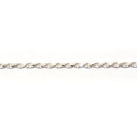 Cadena soguita diamantada
