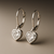 Aros cierre brisura con corazón cubic colgante - comprar online