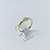 Anillo de Oro 18 kt con cubic