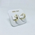 Argollas de Oro 18kt con cierre bisagra - comprar online