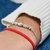 Pulsera cola de raton con bolitas combinadas y cadena extensible - comprar online