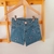 Short jean elastizado