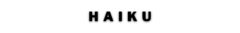 Banner de la categoría Haiku´s