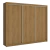 C100B - ROUPEIRO 3 PORTAS DE CORRER 243CM - INCOLAR - comprar online