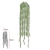 115123 - F.GRASS PENDURAR C/POWDER PLT. X20 (VERDE) 89CM
